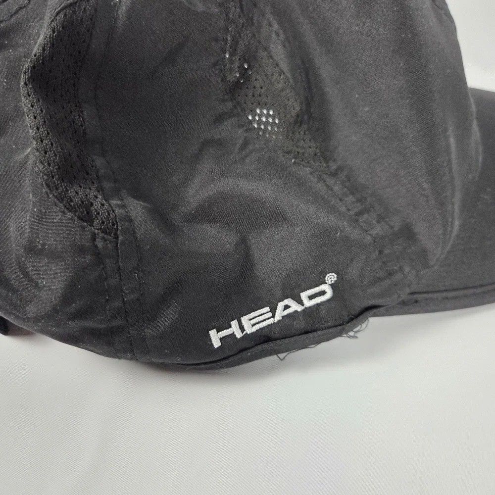 HEAD Sporty Mesh Performance Tennis Hat Black Adjustable One Size OS
